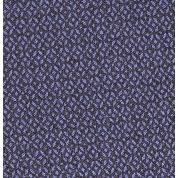 Mario Serrani Italy Mid Rise Cropped Ankle Dress Pants Size 6 Blue Black Career - Picture 6 of 9